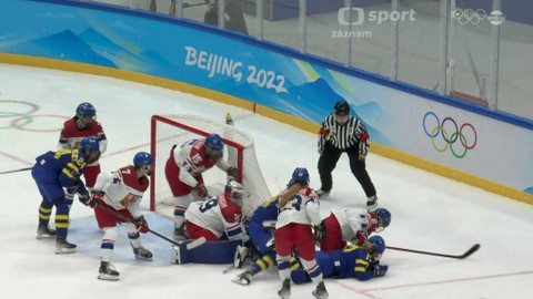 XXIV. zimní olympijské hry 2022 Peking - Hokej: Česko - Švédsko