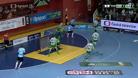 Livesport Superliga - FbŠ Bohemians - Technology Florbal MB