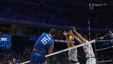 MS ve volejbalu mužů 2025 Filipíny - Bulharsko - Itálie