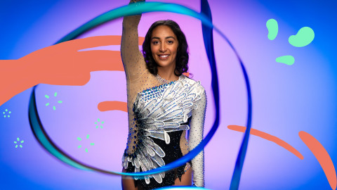 Co to máš v tašce? - Moderní gymnastka