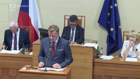 Záznam z jednání schůze Senátu PČR - 21. srpna 2024