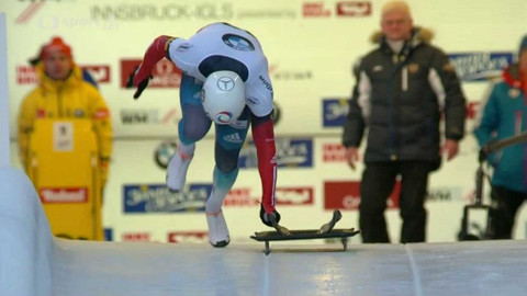 MS ve skeletonu a bobech 2016 Rakousko - 4. jízdy závodu mužů