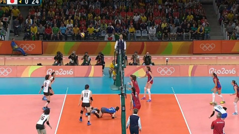 XXXI. letní olympijské hry 2016 Rio de Janeiro - Volejbal: Rusko - Japonsko (ženy)