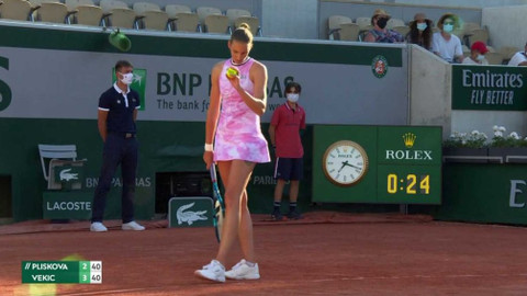 Roland Garros 2021 - Karolína Plíšková - Donna Vekić