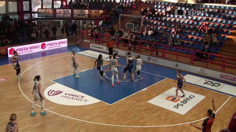 Basketbal - Žabiny Brno - Levhartice Chomutov