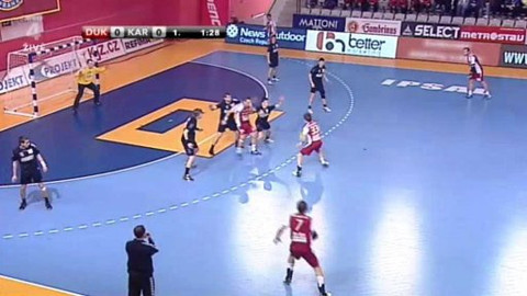 Házená - HC Dukla Praha - HCB OKD Karviná