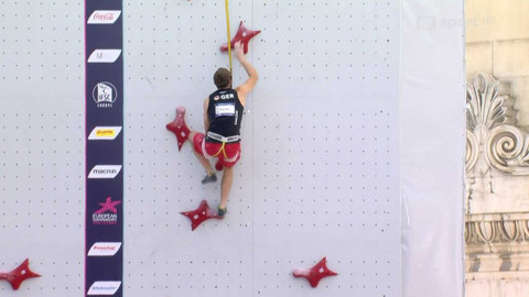 ME ve sportovním lezení 2022 Německo - Rychlost kvalifikace muži, ženy