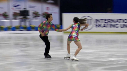 ISU Junior Grand Prix Ostrava 2024 - Rytmické tance tanečních párů