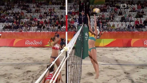 XXXI. letní olympijské hry 2016 Rio de Janeiro - Plážový volejbal: Polsko - Austrálie (ženy)