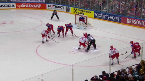 MS v ledním hokeji 2016 Rusko - Rusko - Dánsko