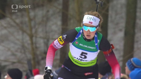 ME v biatlonu 2019 Bělorusko - Stíhací závod žen na 10 km