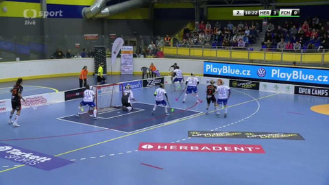 ČEZ Extraliga - Herbadent Praha 11 SJM - FAT PIPE FLORBAL Chodov