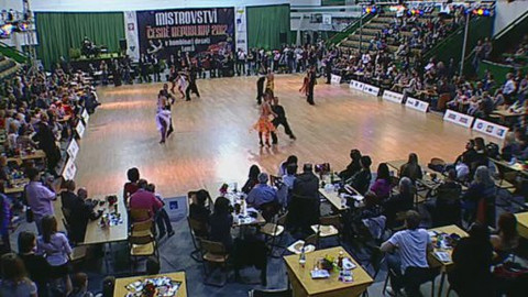 Taneční sport - M ČR v kombinaci deseti tanců Olomouc