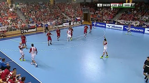 Házená - Česko - Srbsko