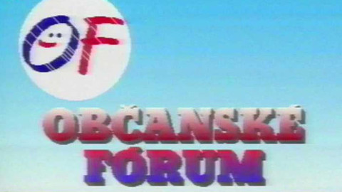 Vysílání Občanského fóra 90-1