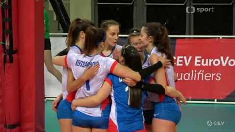 Volejbal - Česko - Slovinsko