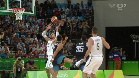 XXXI. letní olympijské hry 2016 Rio de Janeiro - Basketbal: Litva - Argentina (muži)