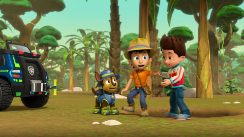 Tlapková patrola - Tracker se přidává k tlapkám