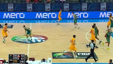 MS v basketbalu U19 2013 - Španělsko - Austrálie
