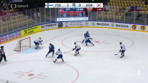 MS v ledním hokeji 2018 Dánsko - Finsko - Jižní Korea