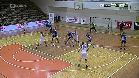 Házená - SKKP Handball Brno - HBC Ronal Jičín