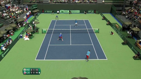 Davis Cup - Indie - Česko