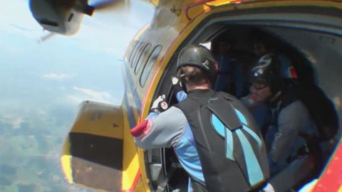 Parašutismus - Experiment sportovních hvězd: parašutismus