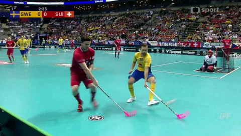 MS ve florbalu 2018 Česko - Švédsko - Švýcarsko