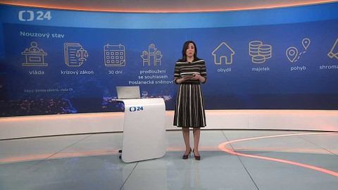90’ ČT24 - Pro a proti prodloužení nouzového stavu v ČR