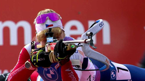 MS v biatlonu 2024 Česko - Štafeta žen