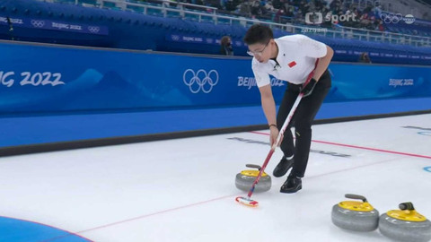 XXIV. zimní olympijské hry 2022 Peking - Curling: Česko - Čína