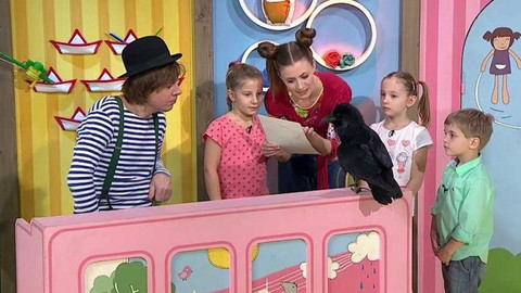 Hýbánky - Sedí brablec na kostele