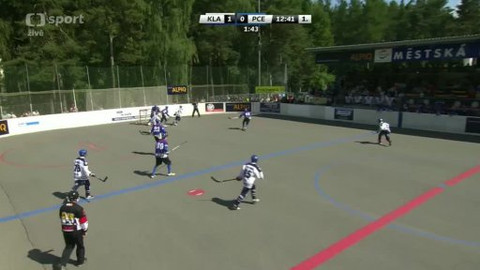 Hokejbal - HBC ALPIQ Kladno - HBC Autosklo-H.A.K. Pardubice