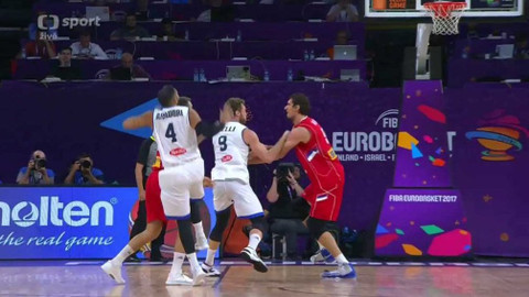 ME v basketbalu 2017 - Itálie - Srbsko