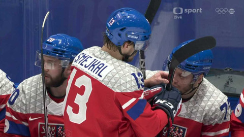 XXIV. zimní olympijské hry 2022 Peking - Hokej: Česko - Švýcarsko