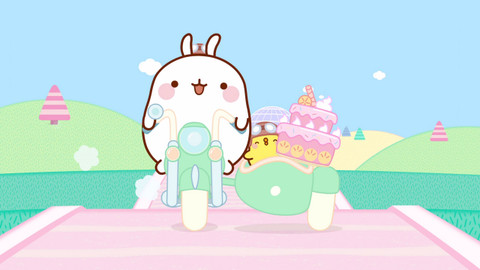 Molang - Molang smolařem