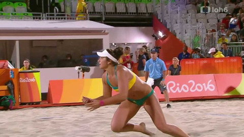 XXXI. letní olympijské hry 2016 Rio de Janeiro - Plážový volejbal: USA – Austrálie (ženy)