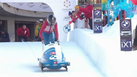 Mistrovství světa v bobech a skeletonu 2023 Švýcarsko - 4. jízda monobobu žen