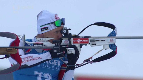 MS v biatlonu 2021 Slovinsko - Sprint mužů na 10 km