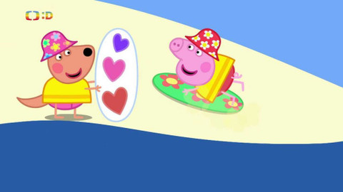 Prasátko Peppa - Surfování
