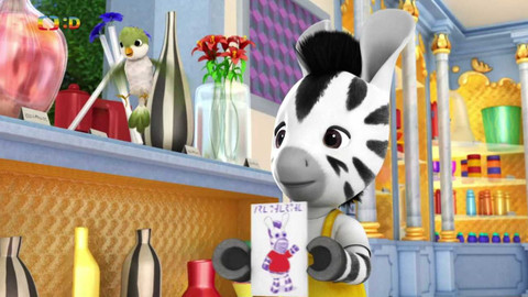 Zou - Zou a Zeeboy, plyšová hračka