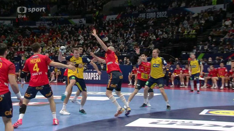 ME v házené 2022 Maďarsko a Slovensko - Španělsko - Švédsko
