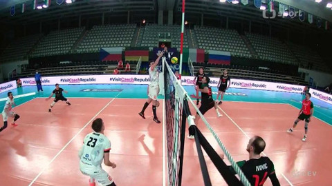 Liga mistrů ve volejbalu - Lokomotiv Novosibirsk - ČEZ Karlovarsko