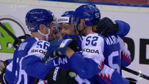 MS v ledním hokeji 2019 Slovensko - Slovensko - Dánsko