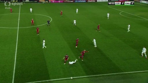 Fotbal - Česko - Anglie