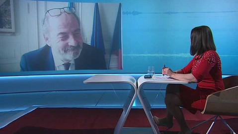 Interview ČT24 - 10. dubna 2022
