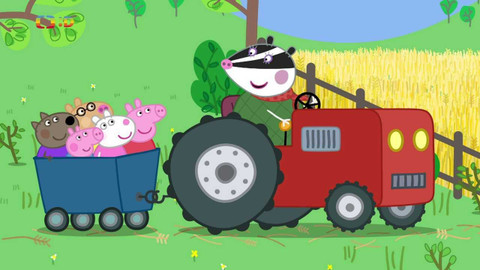 Prasátko Peppa - Traktor