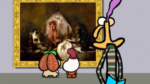 Minuta v muzeu - Obraz Rejnok