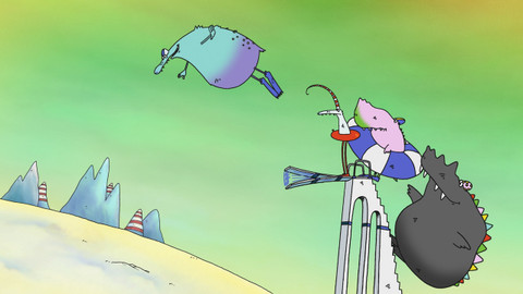 Příšerka Molly - 14/52 Plavání