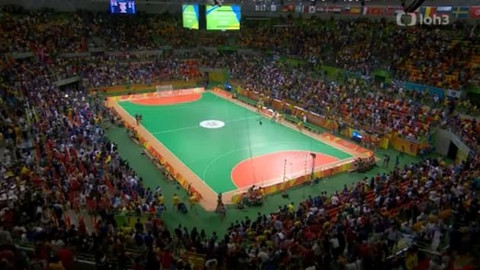 XXXI. letní olympijské hry 2016 Rio de Janeiro - Házená: Dánsko - Francie (muži)